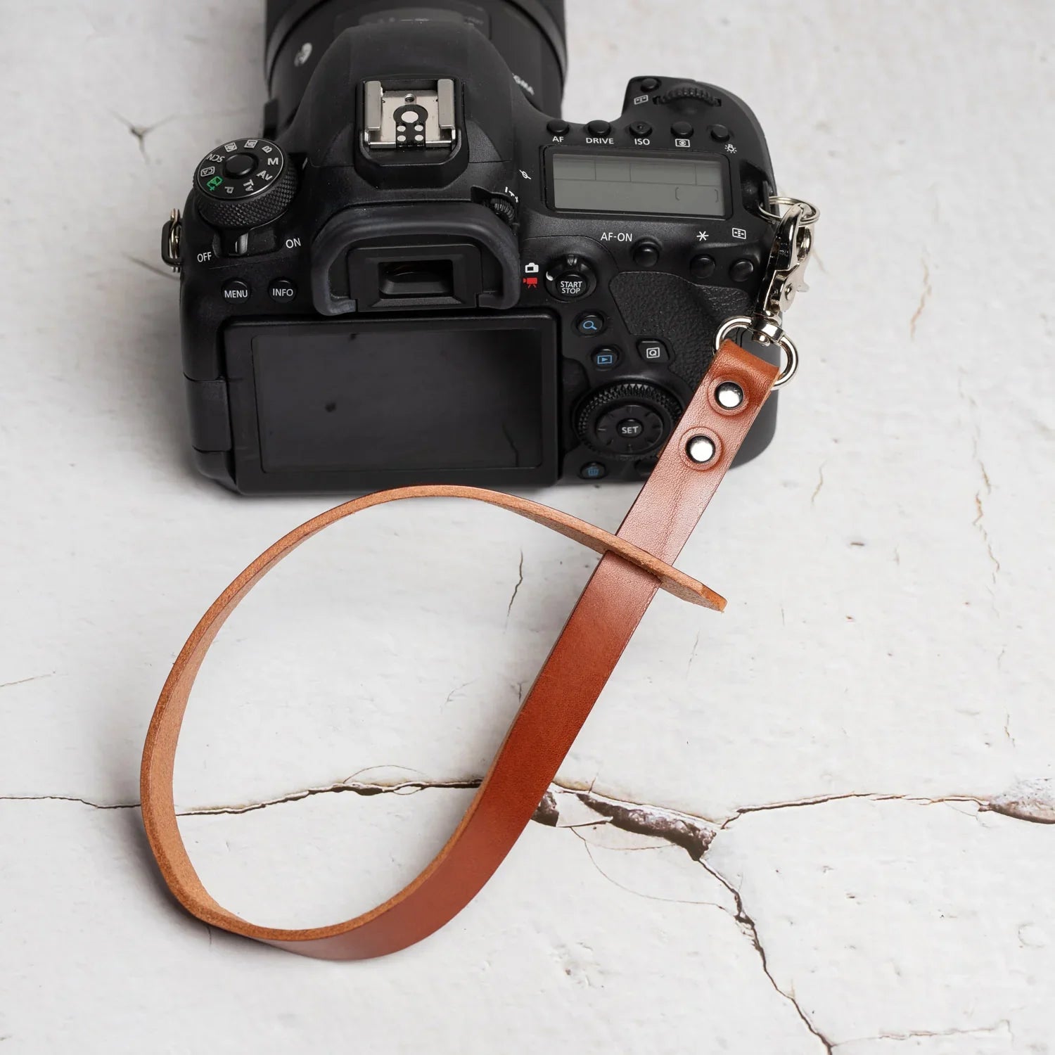 Vegetable Tanned Leather Wrist Strap – For DSLR & Mirrorless