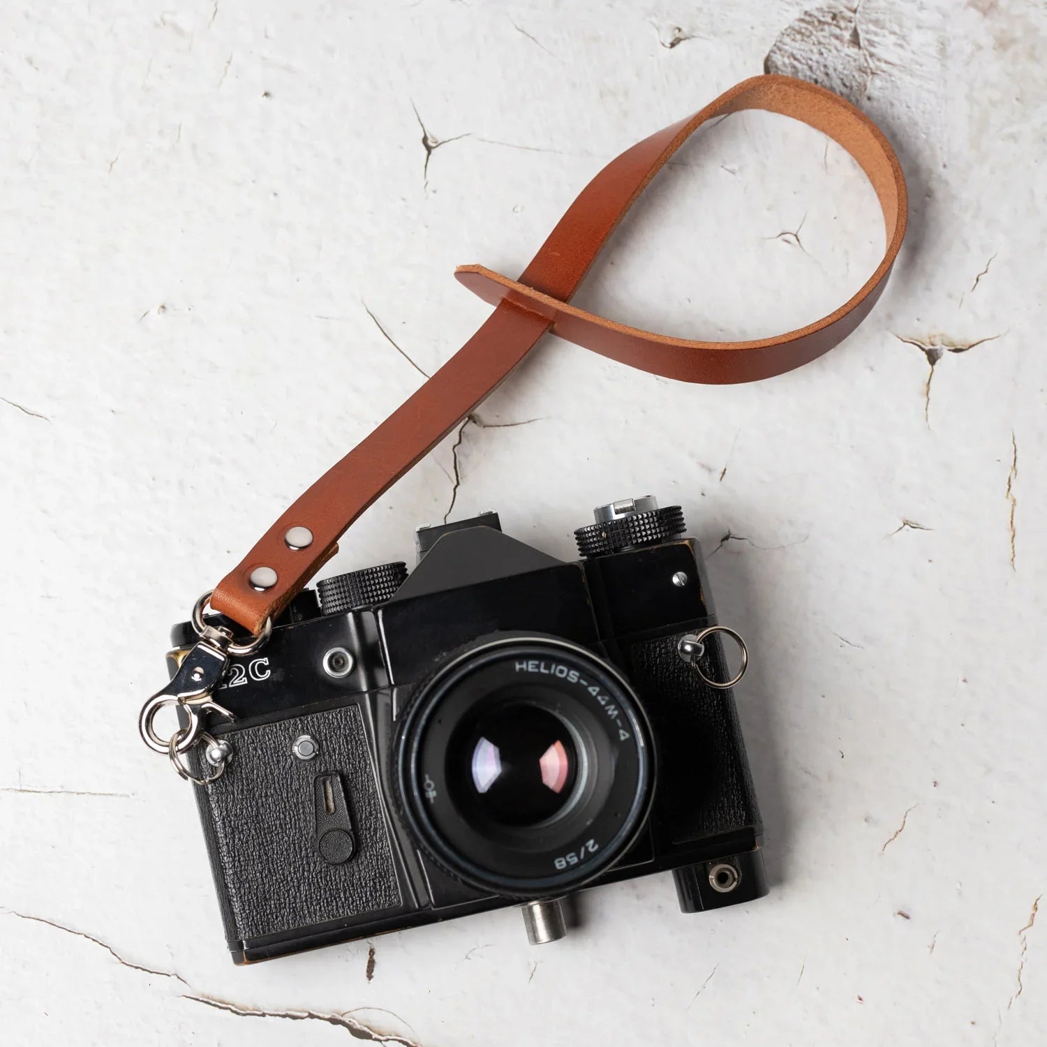 Vegetable Tanned Leather Wrist Strap – For DSLR & Mirrorless