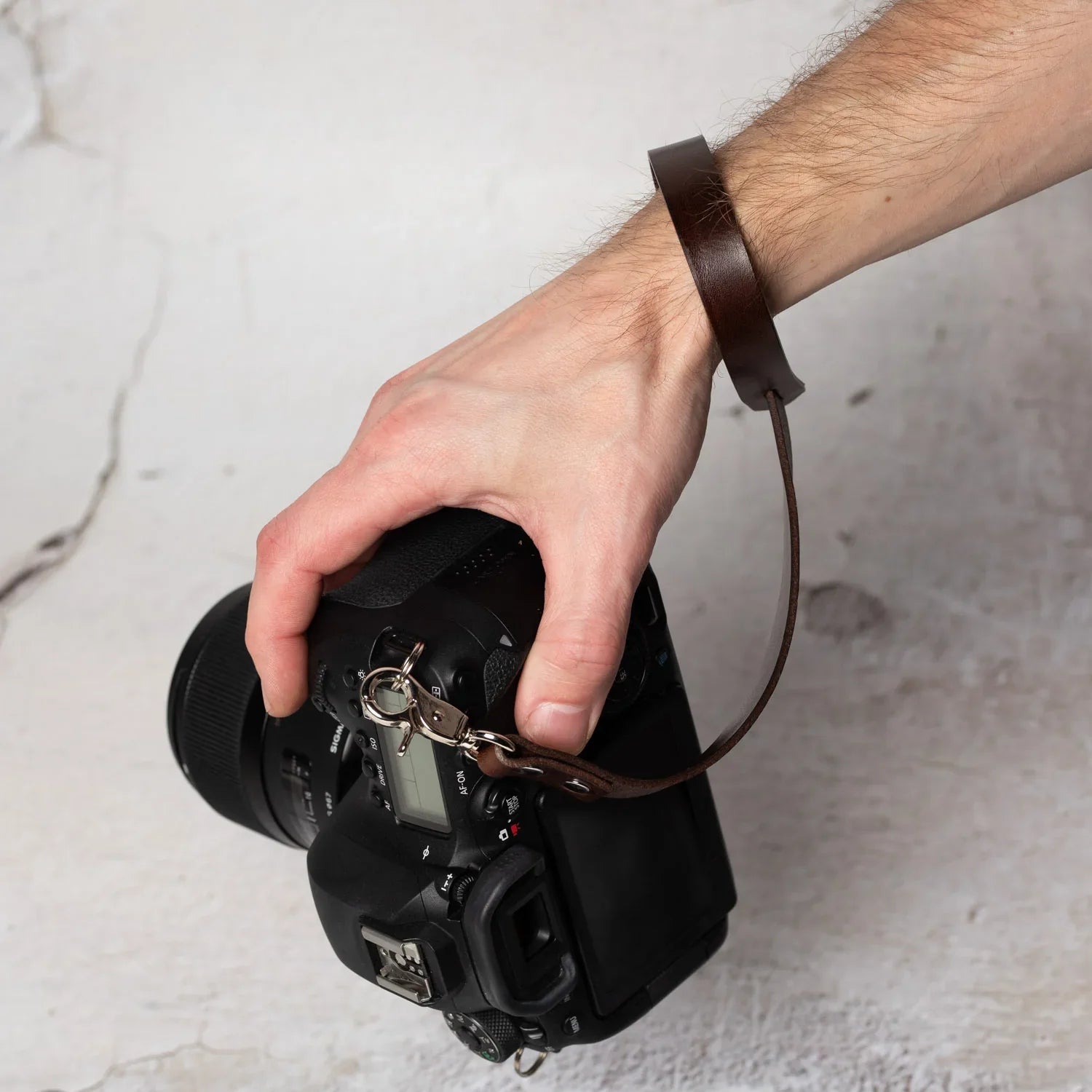 Vegetable Tanned Leather Wrist Strap – For DSLR & Mirrorless