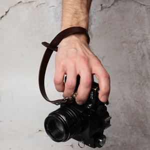 Vegetable Tanned Leather Wrist Strap – For DSLR & Mirrorless