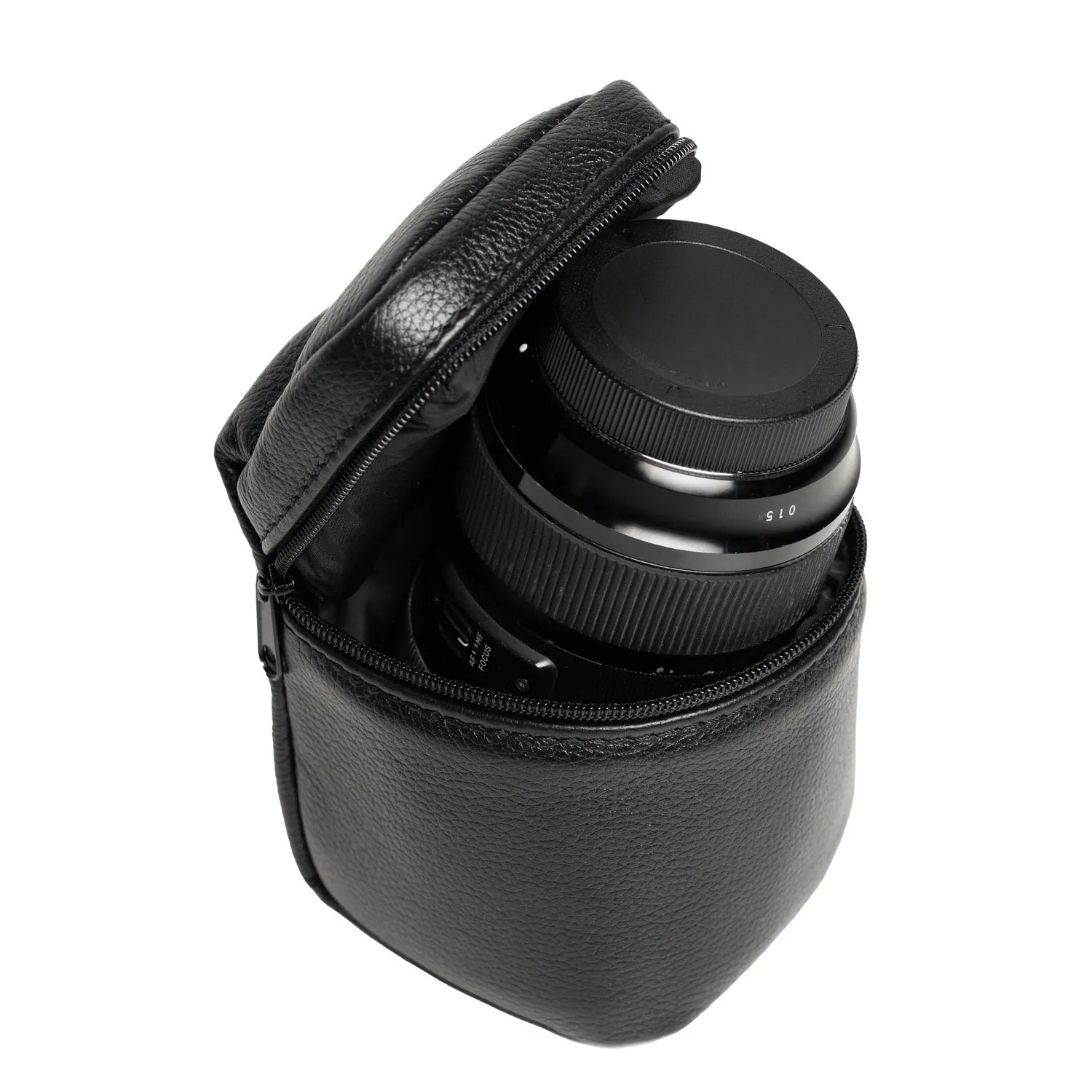 Leather Lens Pouch – Full-Grain Case for Camera Lenses | 4 Sizes
