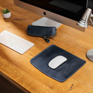 Crazy Horse Leather Mousepad – Matte & Durable