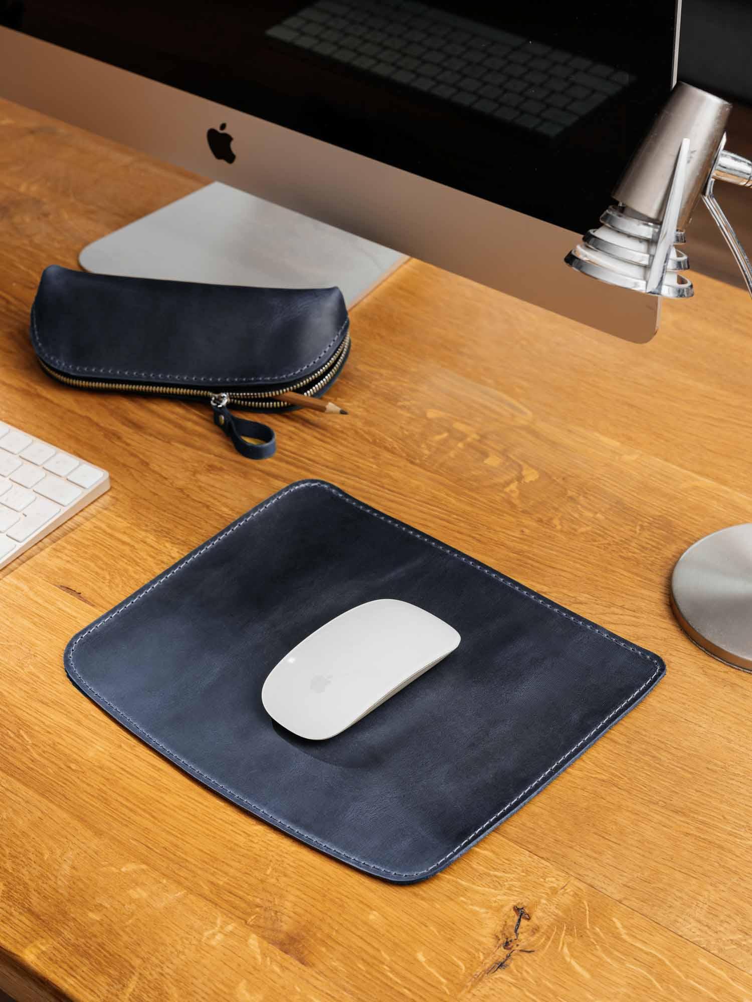 Crazy Horse Leather Mousepad – Matte & Durable