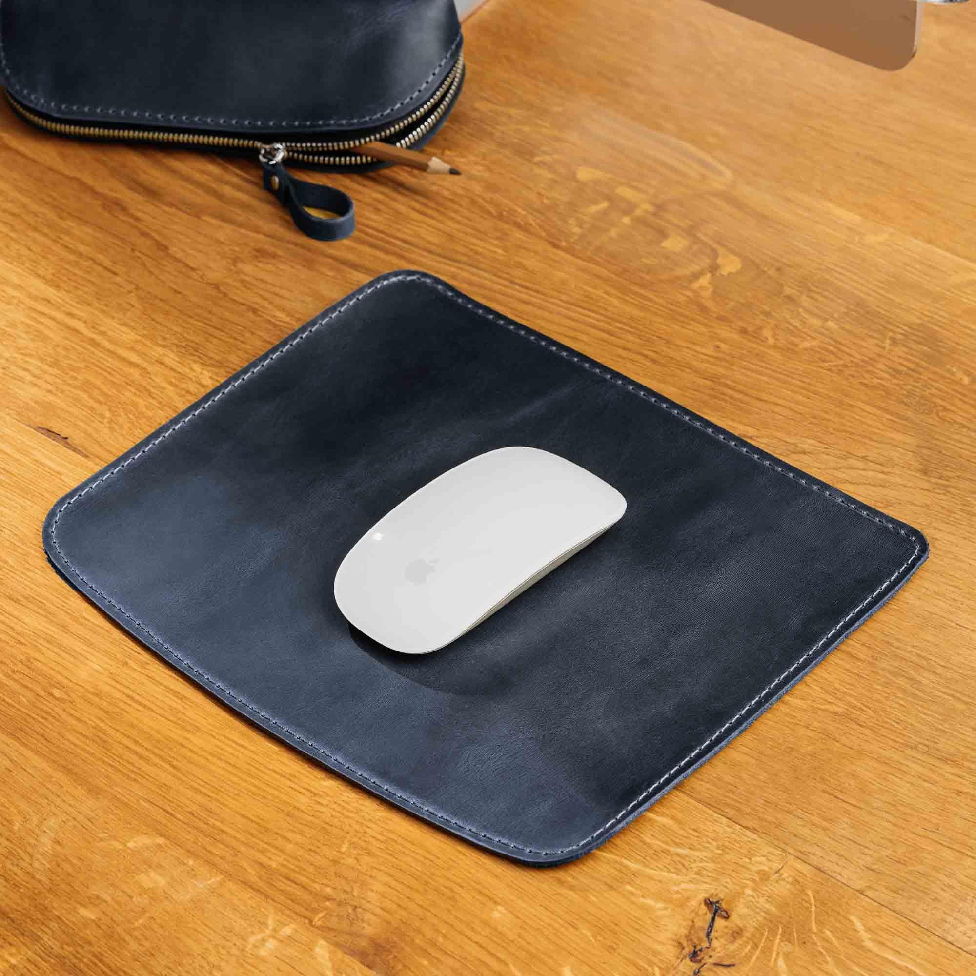 Crazy Horse Leather Mousepad – Matte & Durable