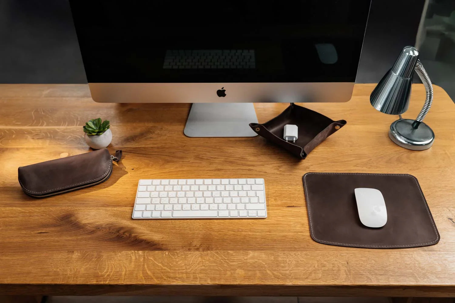 Crazy Horse Leather Mousepad – Matte & Durable