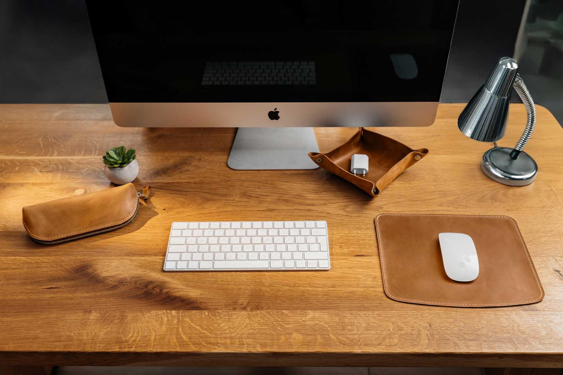 Crazy Horse Leather Mousepad – Matte & Durable