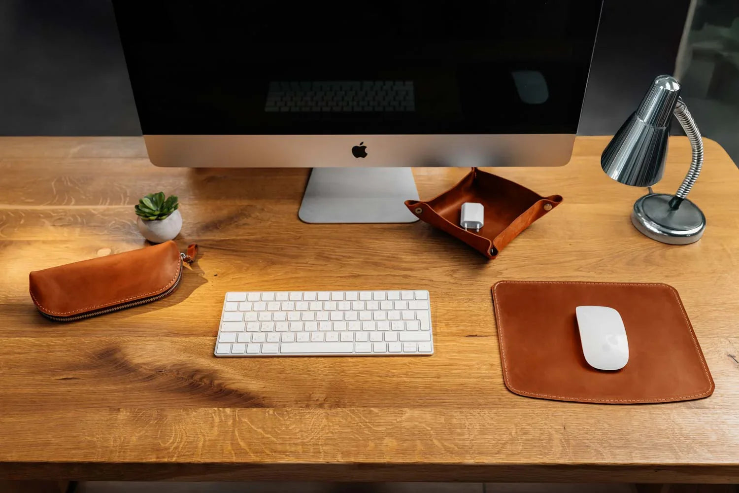 Crazy Horse Leather Mousepad – Matte & Durable