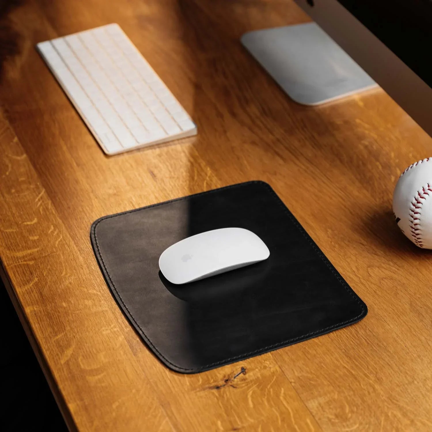 Crazy Horse Leather Mousepad – Matte & Durable