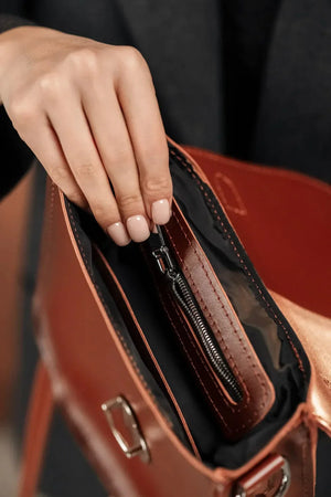 Women's Leather Crossbody Bag | Blossom