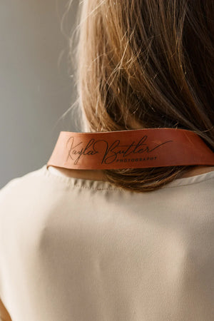 Distressed Leather Camera Strap – Quick Release & Secure Fit