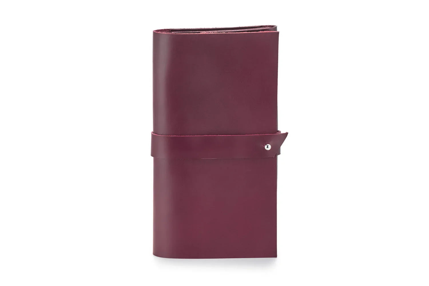 Smooth Leather Wallet for Women | Wrap Closure + Zip Pocket