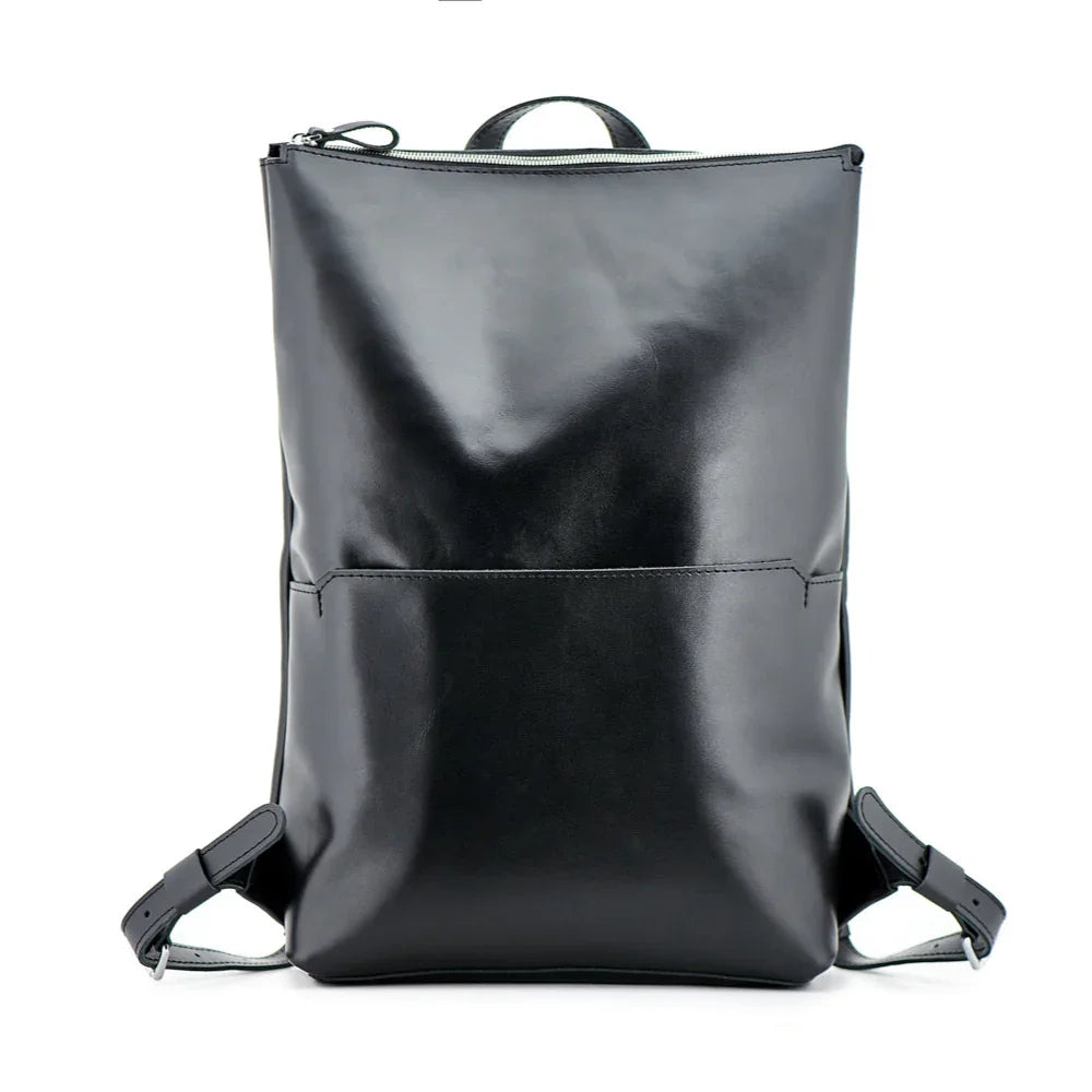 Minimalist Leather Backpack for Work & Travel | Flatrock