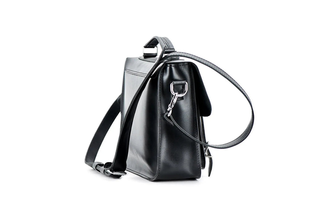 Leather Satchel Bag for Men – Work & Laptop Briefcase | Barrister