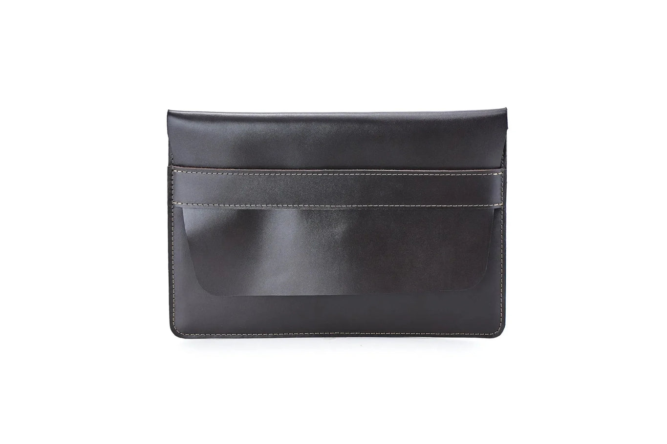 Timeless Leather MacBook Sleeve – All Sizes with Felt Lining