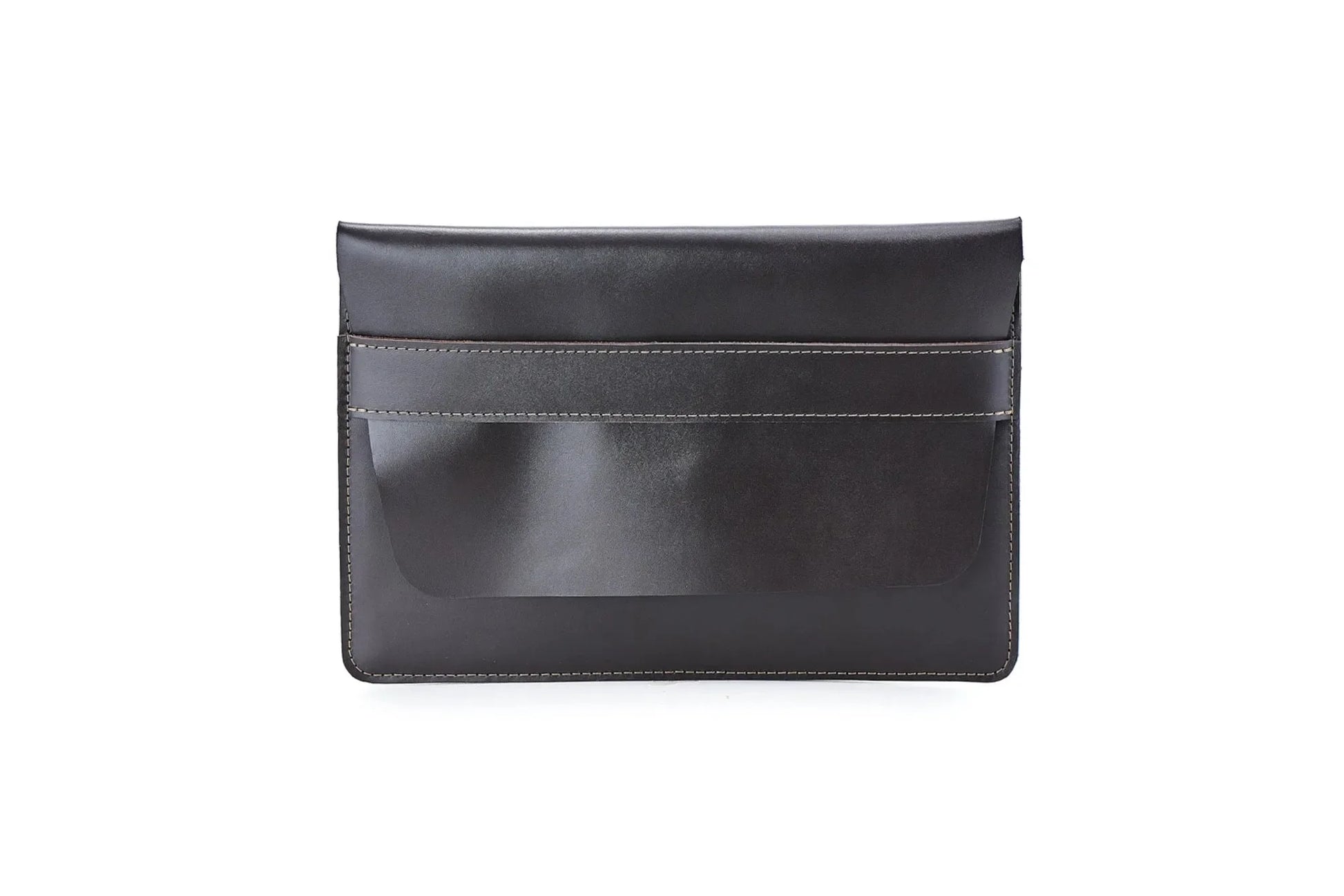 Timeless Leather MacBook Sleeve – All Sizes with Felt Lining