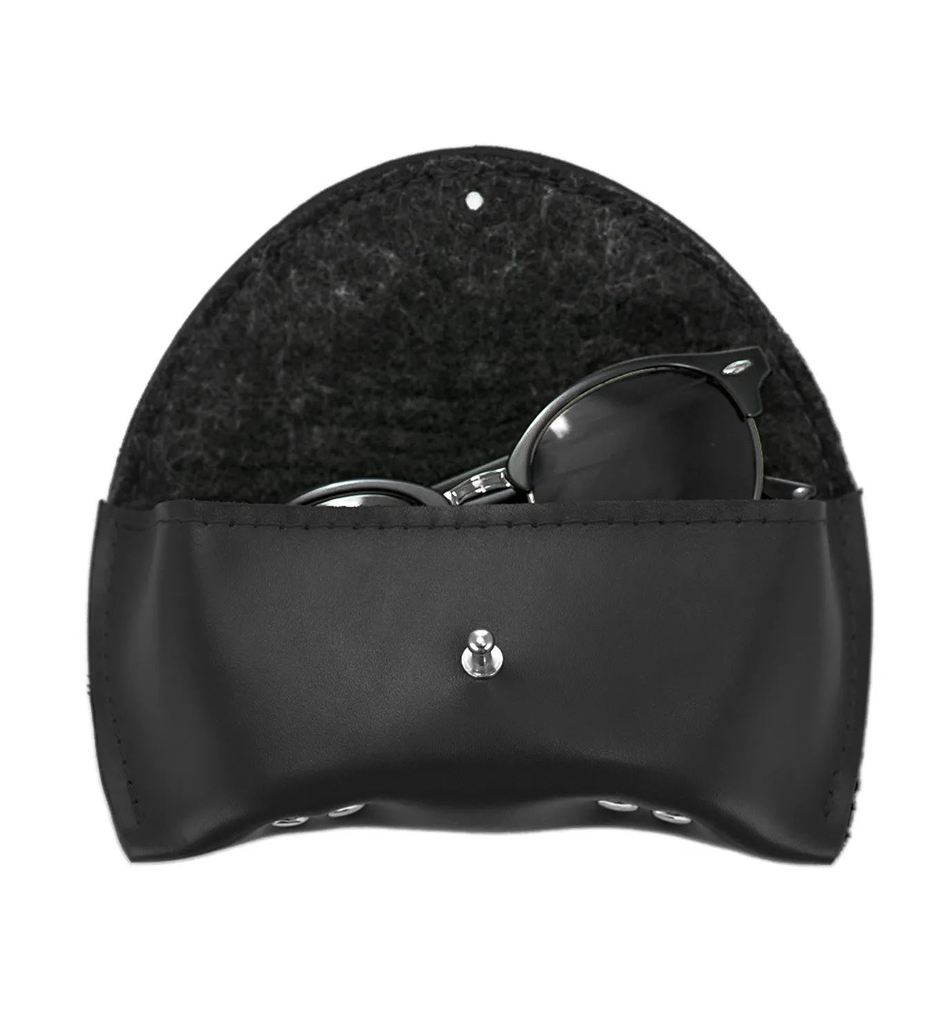 Smooth Leather Case for Sunglasses & Glasses – Handmade