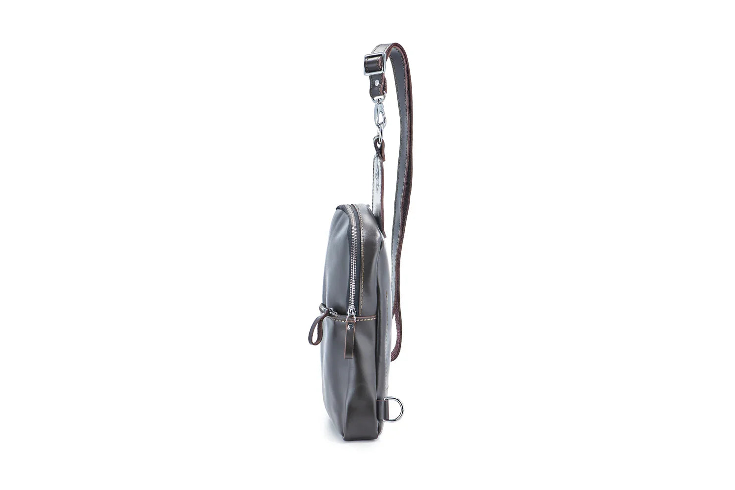 Smooth Leather Sling Bag – Everyday Men’s Crossbody