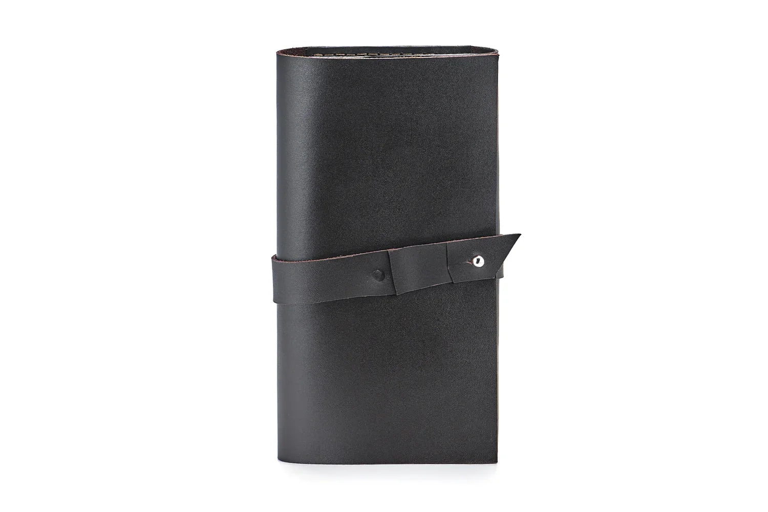 Smooth Leather Wallet for Women | Wrap Closure + Zip Pocket