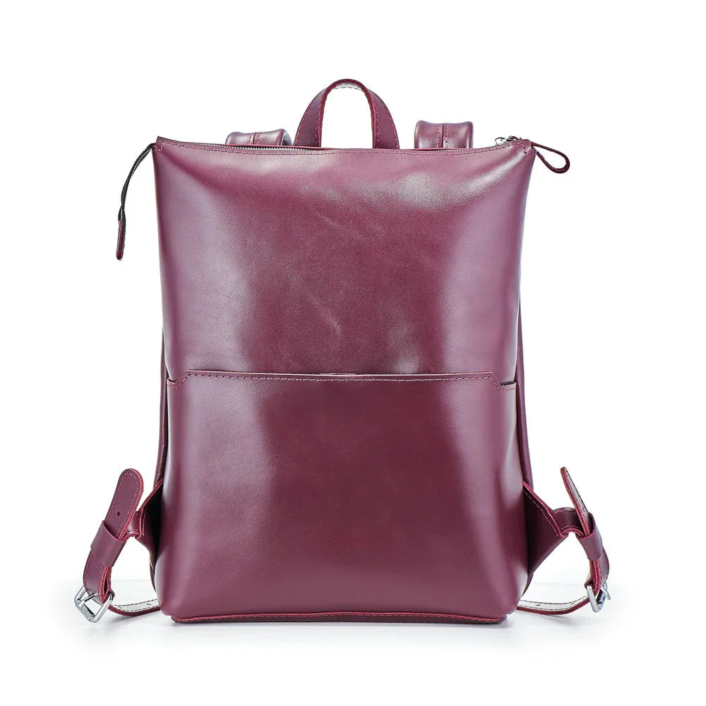Minimalist Leather Backpack for Work & Travel | Flatrock