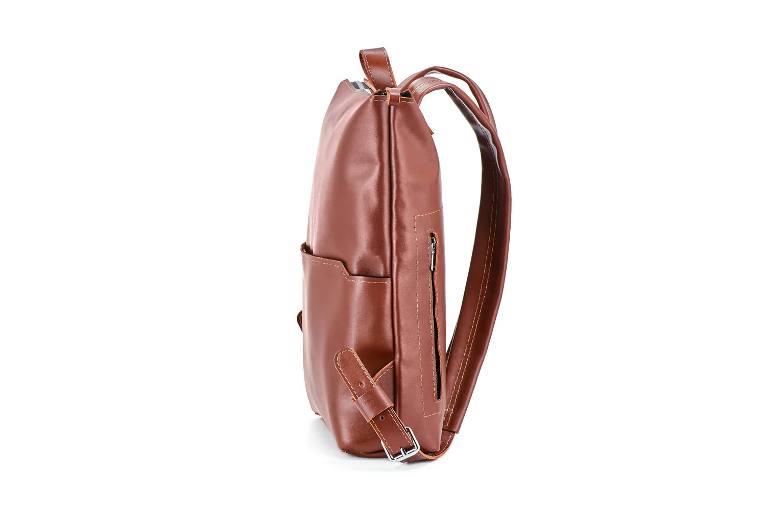 Minimalist Leather Backpack for Work & Travel | Flatrock