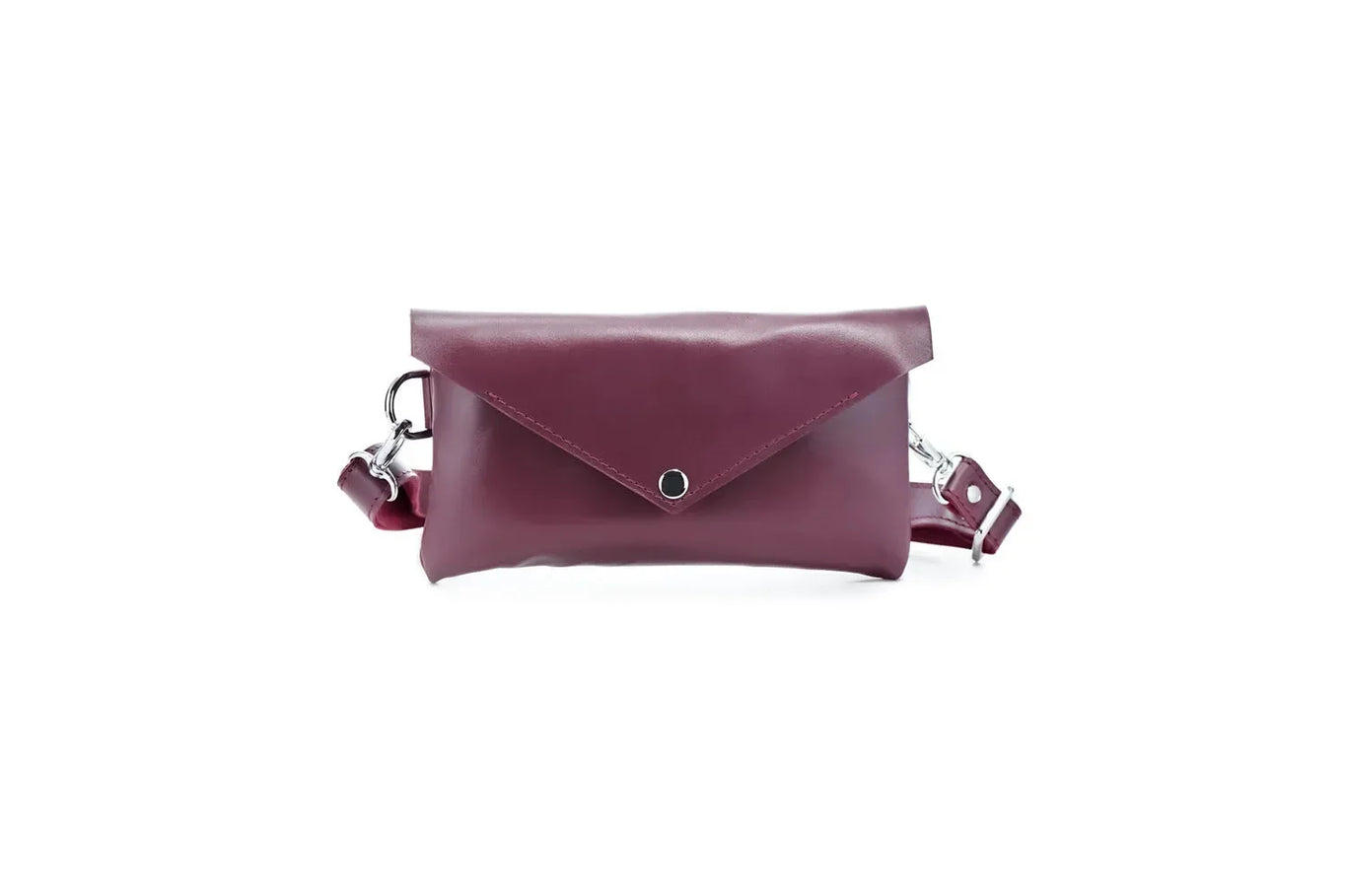 Convertible Leather Waist Bag – Women's Crossbody & Belt Pouch