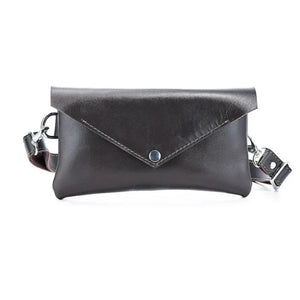 Convertible Leather Waist Bag – Women's Crossbody & Belt Pouch