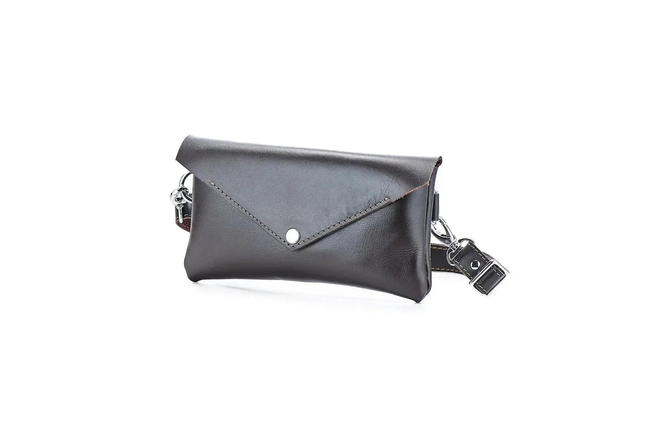 Convertible Leather Waist Bag – Women's Crossbody & Belt Pouch