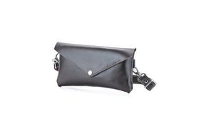 Convertible Leather Waist Bag – Women's Crossbody & Belt Pouch