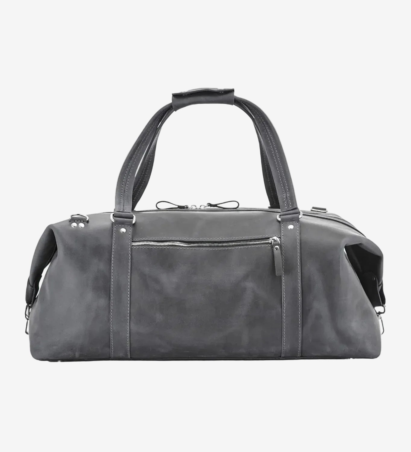 Handmade Distressed Leather Duffel – Travel Bag for Men | Stout M/L