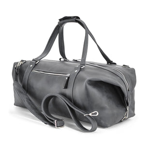 Handmade Distressed Leather Duffel – Travel Bag for Men | Stout M/L