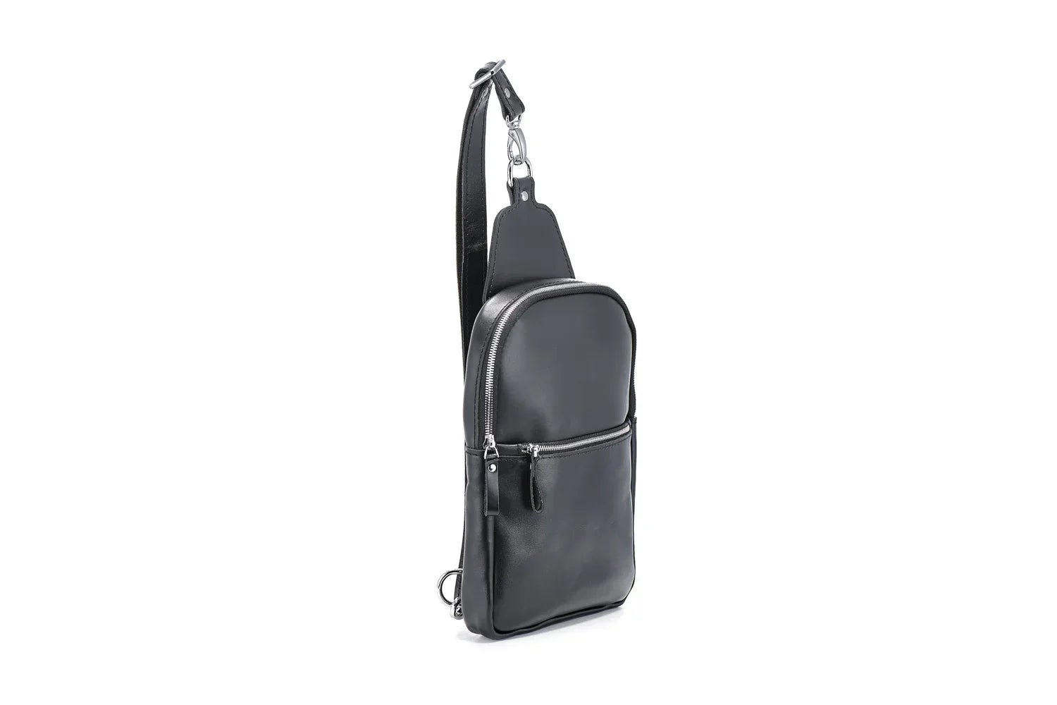 Smooth Leather Sling Bag – Everyday Men’s Crossbody