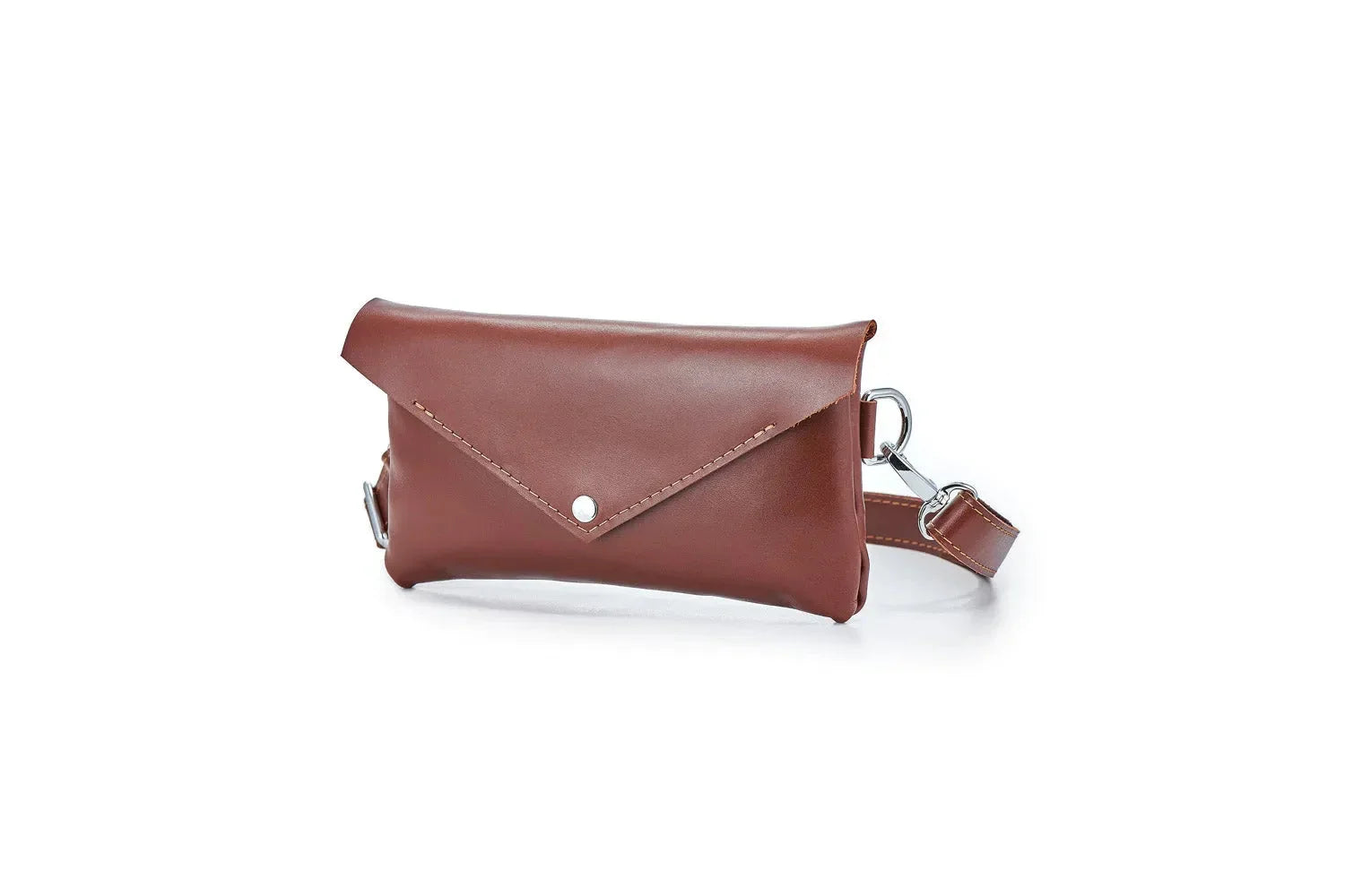 Convertible Leather Waist Bag – Women's Crossbody & Belt Pouch
