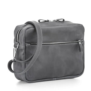 Everyday Leather Messenger with Zip | Squad