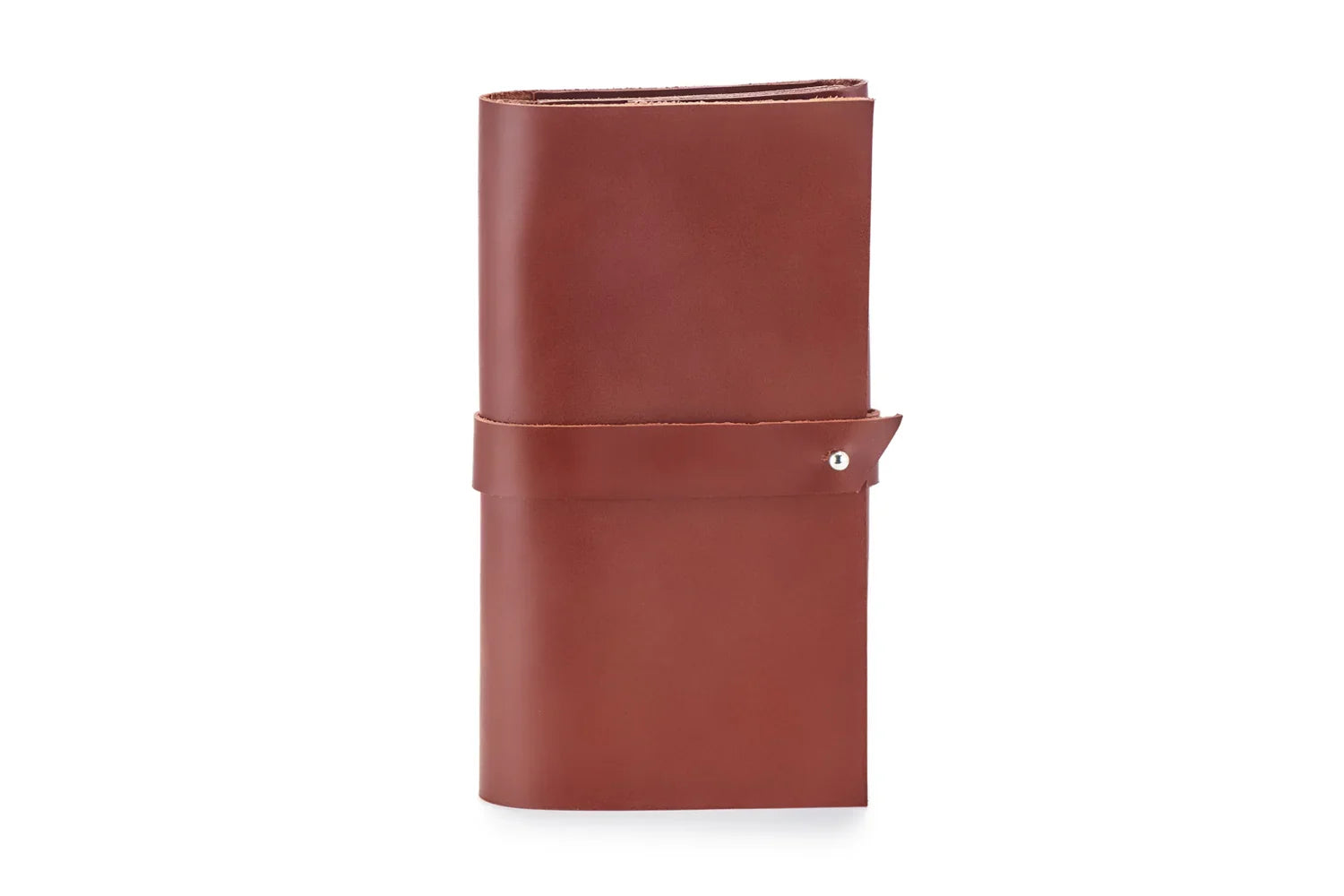Smooth Leather Wallet for Women | Wrap Closure + Zip Pocket