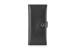 Classic Long Wallet – Smooth Leather & Snap Button