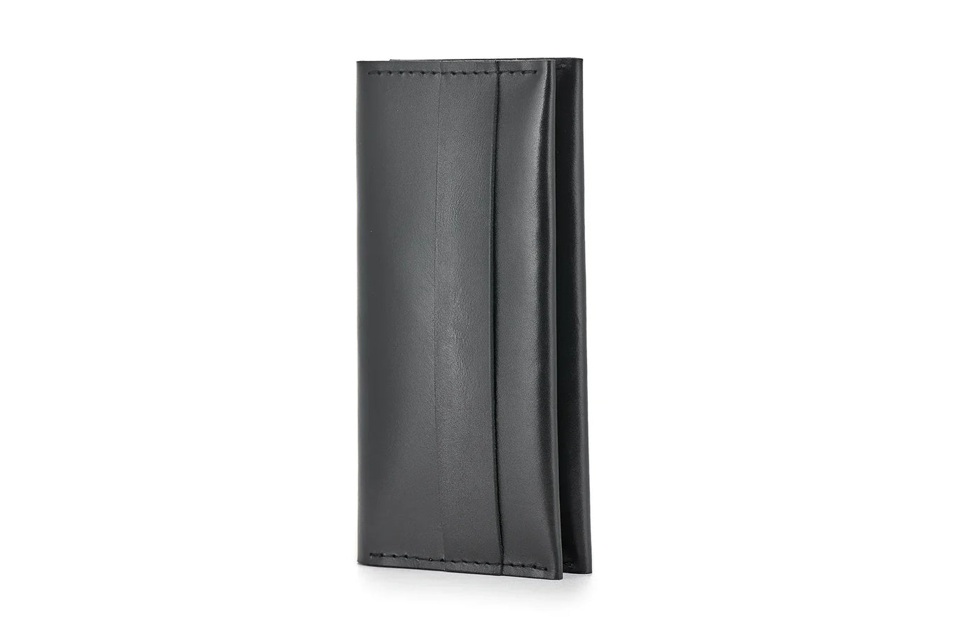 Long Smooth Leather Wallet with Handle