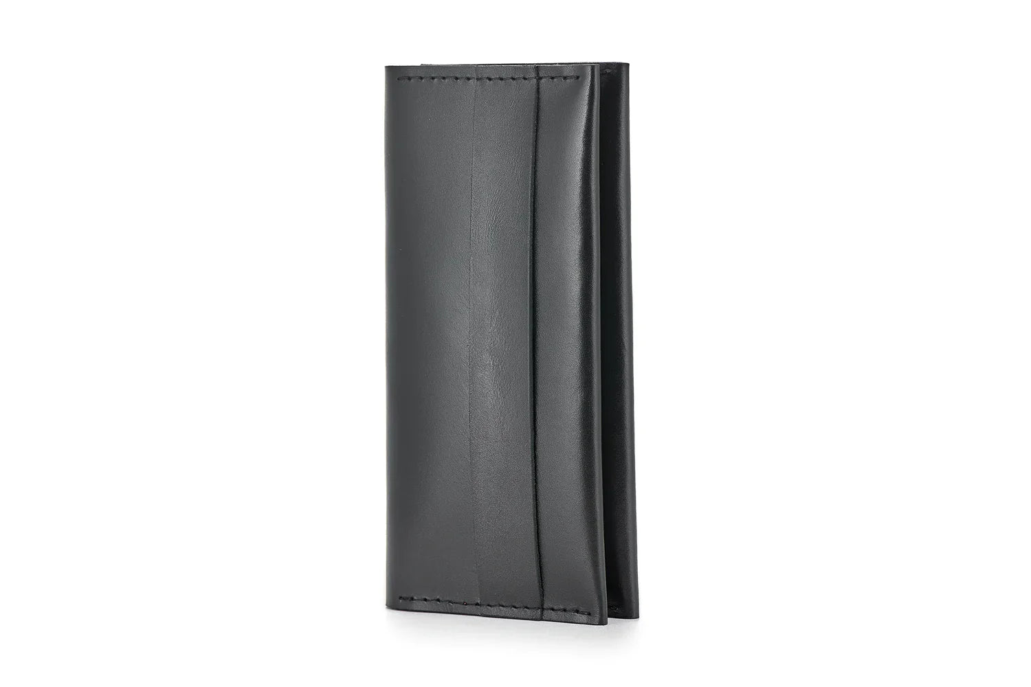 Long Smooth Leather Wallet with Handle