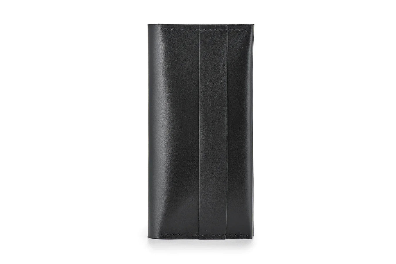 Long Smooth Leather Wallet with Handle