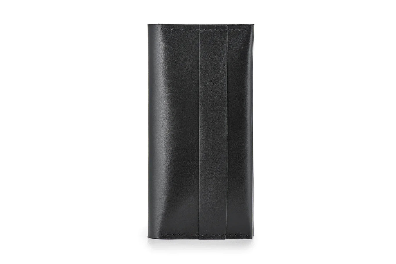 Long Smooth Leather Wallet with Handle