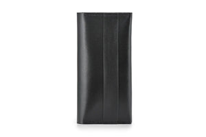 Long Smooth Leather Wallet with Handle