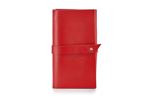 Smooth Leather Wallet for Women | Wrap Closure + Zip Pocket
