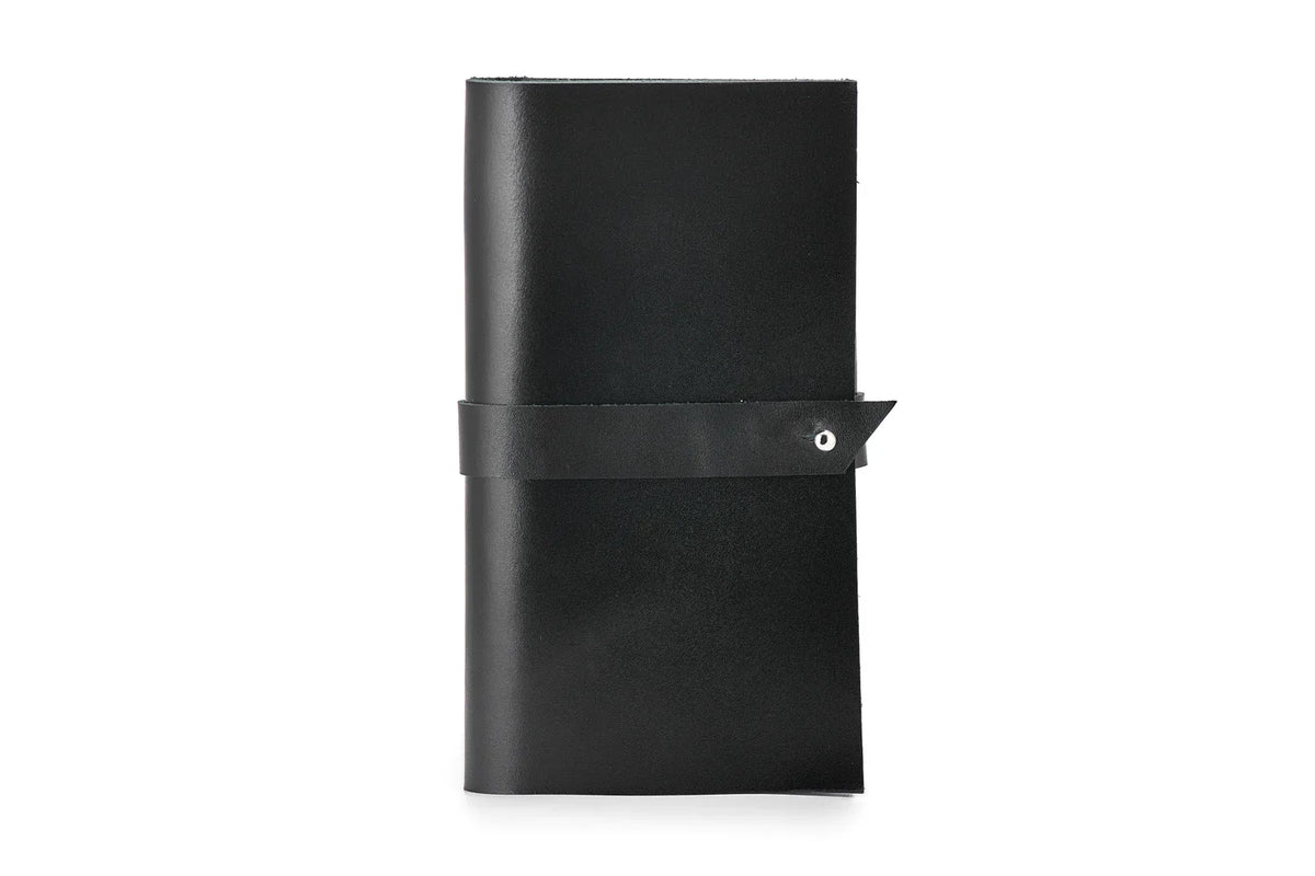 Smooth Leather Wallet for Women | Wrap Closure + Zip Pocket