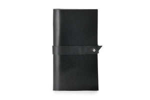 Smooth Leather Wallet for Women | Wrap Closure + Zip Pocket