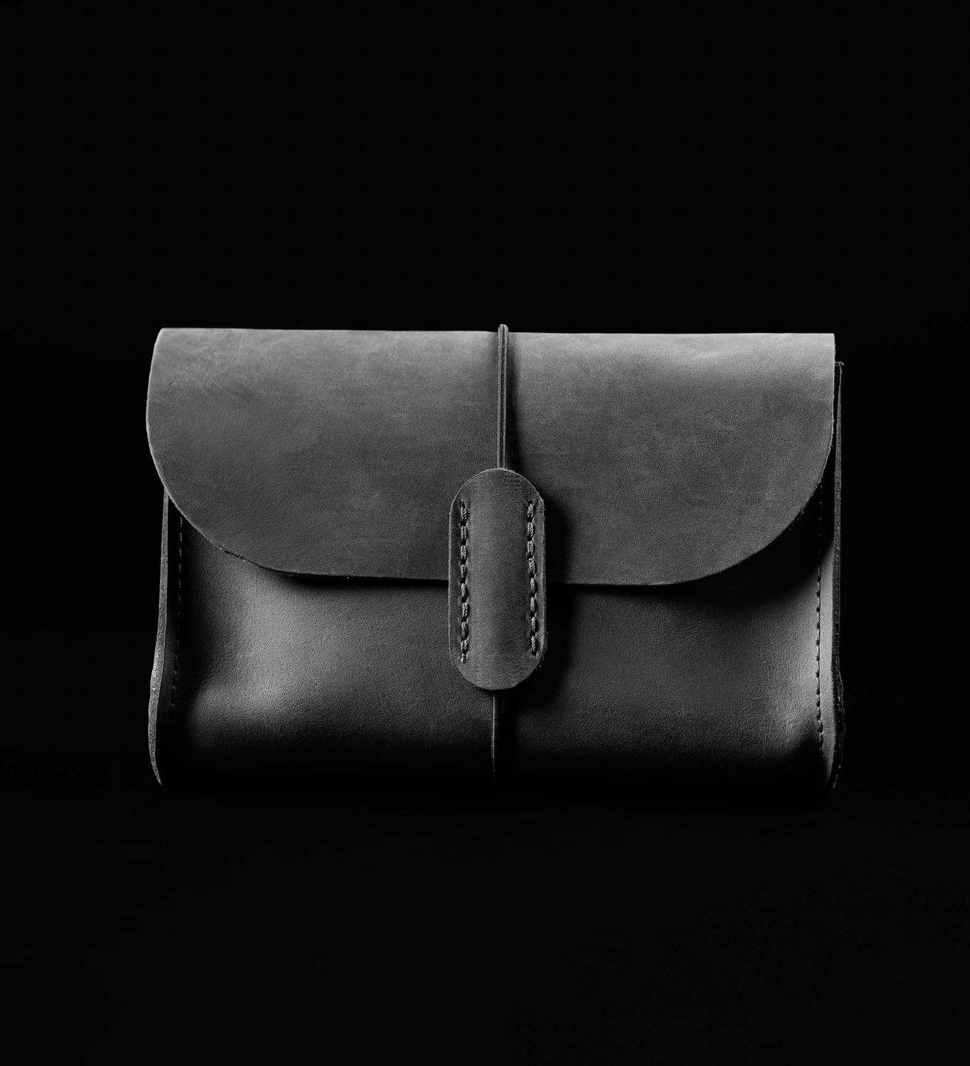 Distressed Leather Pouch for Cables & Tech | Saver