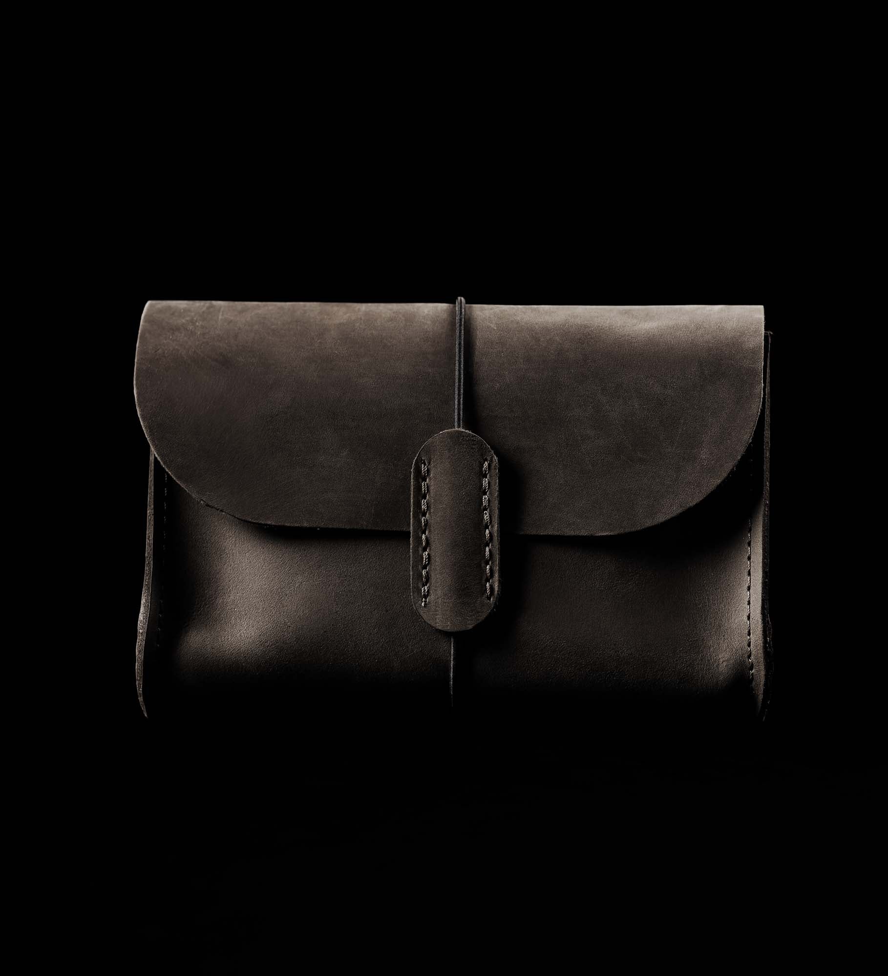 Distressed Leather Pouch for Cables & Tech | Saver