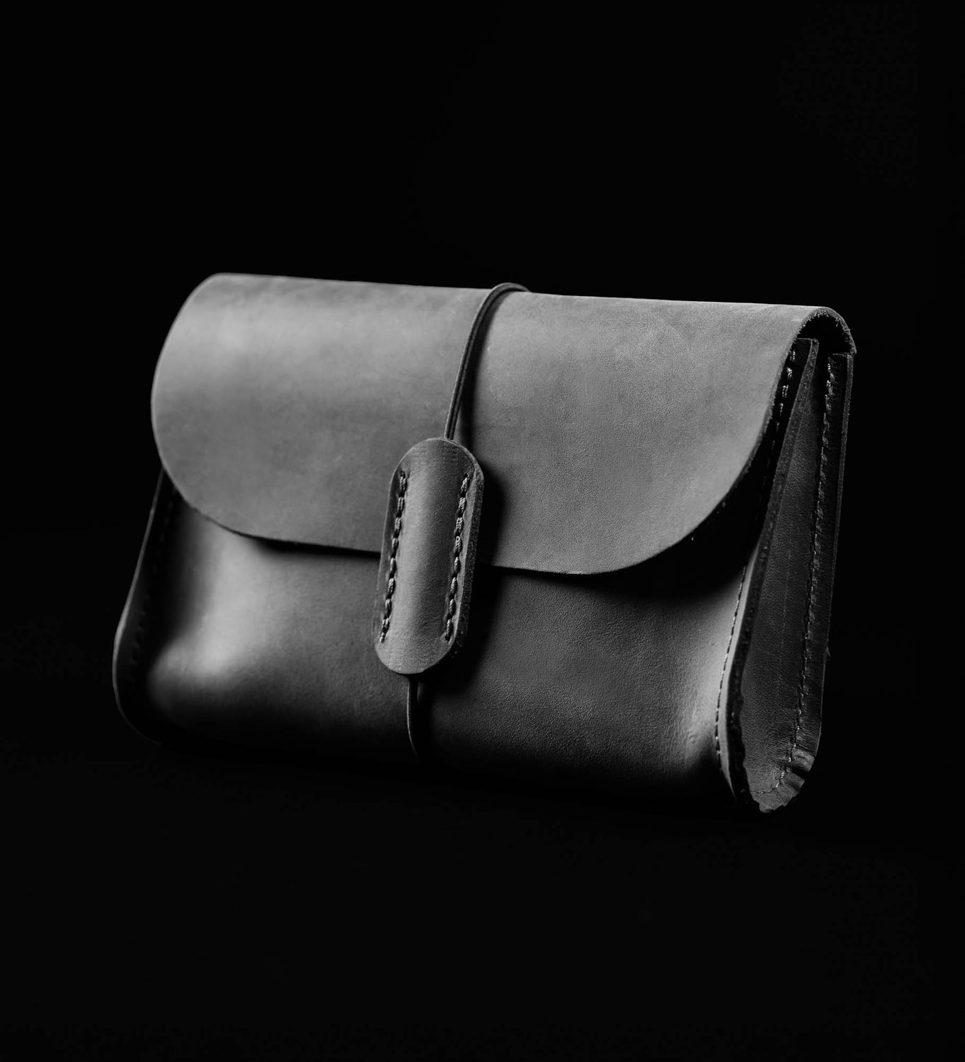 Distressed Leather Pouch for Cables & Tech | Saver