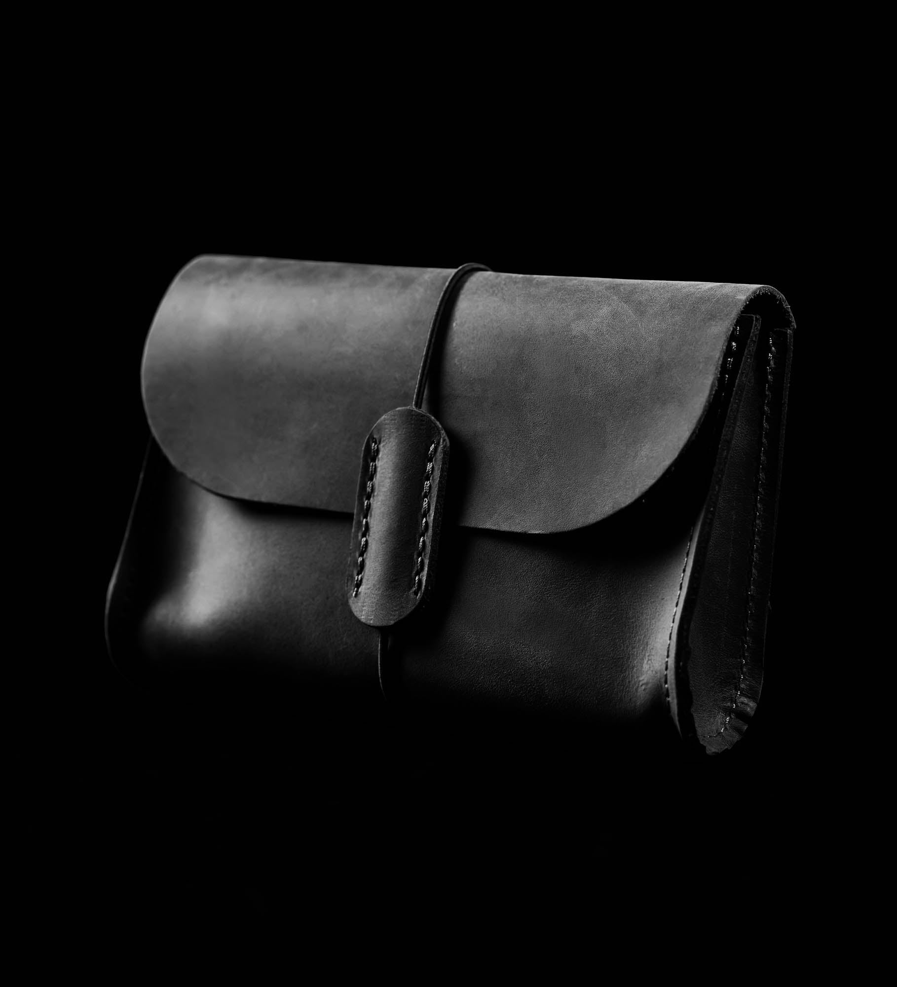Distressed Leather Pouch for Cables & Tech | Saver