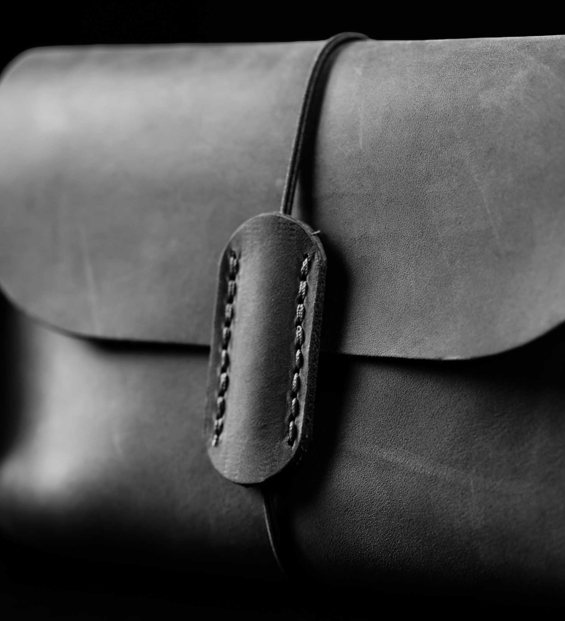 Distressed Leather Pouch for Cables & Tech | Saver