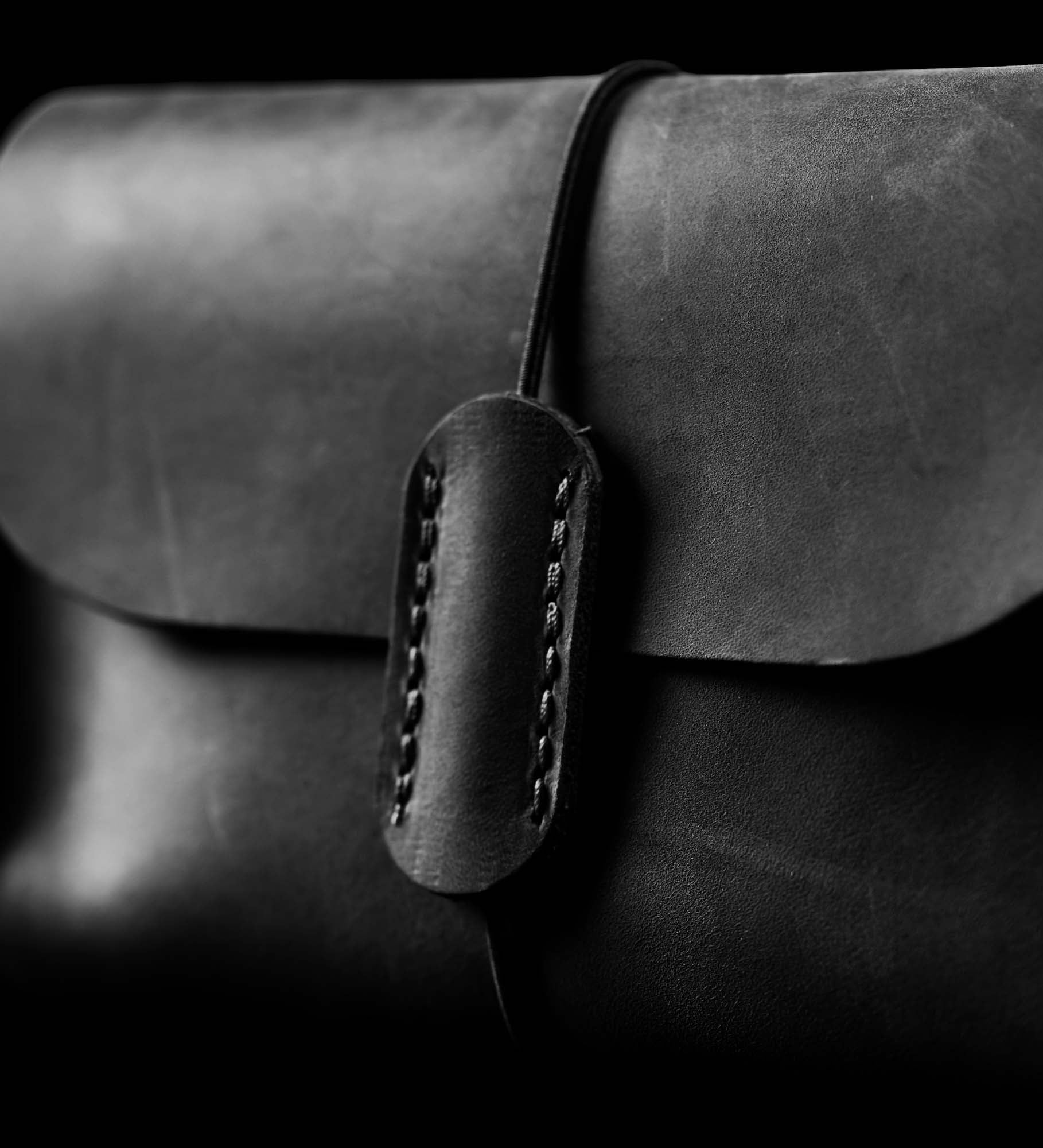 Distressed Leather Pouch for Cables & Tech | Saver