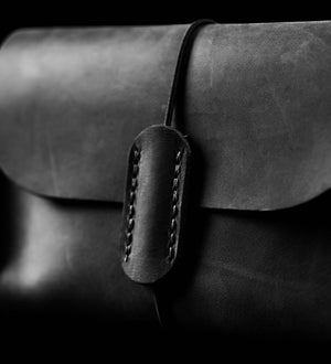 Distressed Leather Pouch for Cables & Tech | Saver